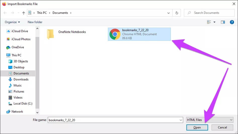 Import-Chrome-Passwords-Bookmarks-to-Firefox-13_4d470f76dc99e18ad75087b1b8410ea9 كيفية استيراد الإشارات المرجعية من Chrome وكلمات المرور إلى Firefox