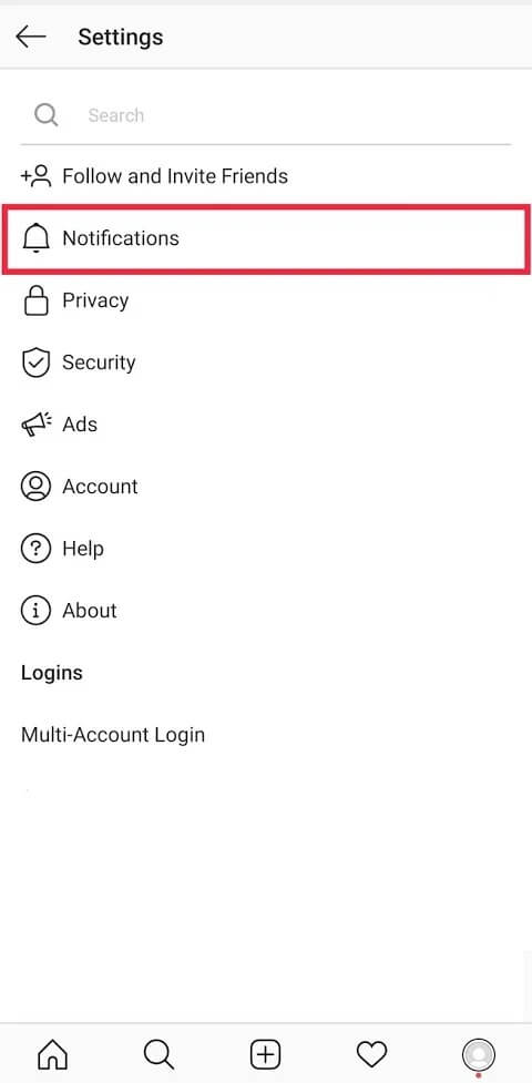 In-the-Settings-menu-select-the-‘Notifications’-options إشعارات Instagram لا تعمل؟ إليك 9 طرق لإصلاحها!