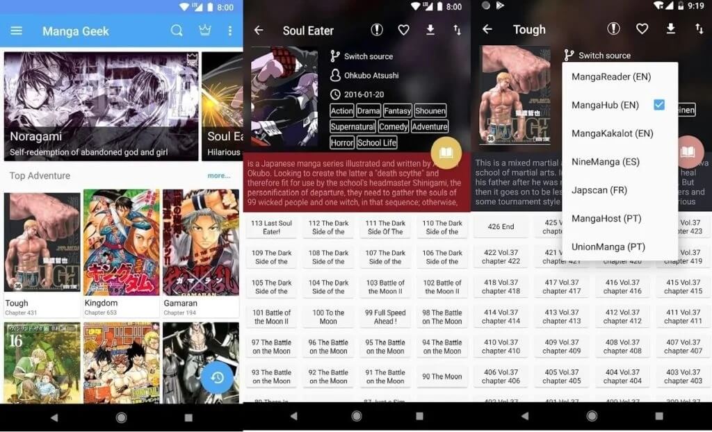 Manga-Geek-1024x622-1 14 من أفضل تطبيقات قارئ Manga للـ Android