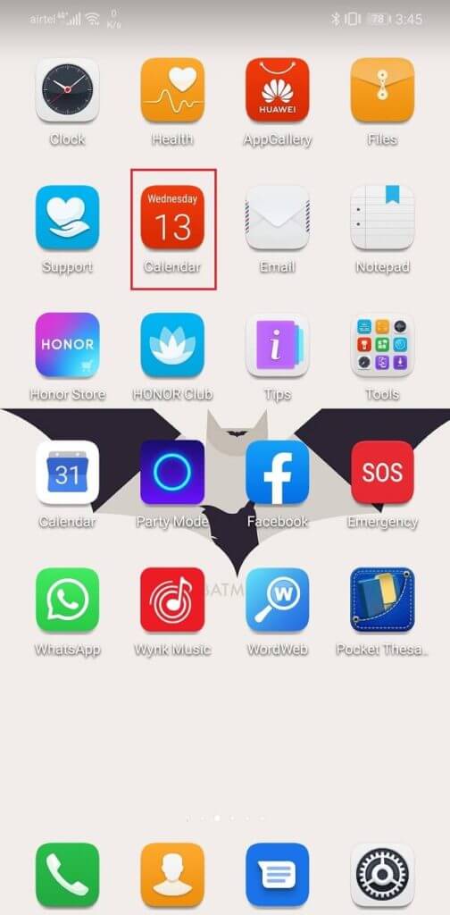 Open-the-Google-Calendar-app-on-your-mobile-phone-504x1024-1 استعادة أحداث تقويم Google المفقودة على Android