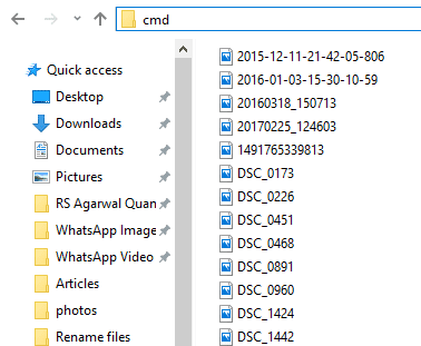 Open-the-folder-whose-files-you-want-to-rename-2-1 كيفية إعادة تسمية ملفات متعددة بشكل مجمّع على Windows 10