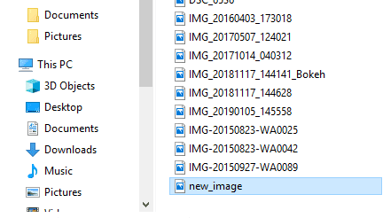 Press-Enter-and-then-you-will-see-that-the-files-have-now كيفية إعادة تسمية ملفات متعددة بشكل مجمّع على Windows 10