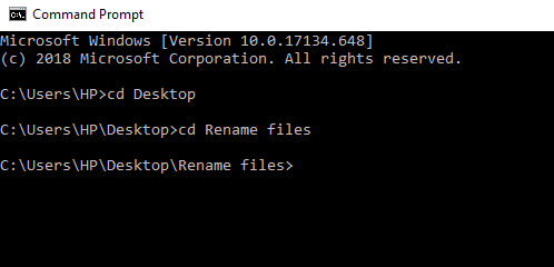 Reach-the-folder-containing-the-files-you-want-to-rename كيفية إعادة تسمية ملفات متعددة بشكل مجمّع على Windows 10