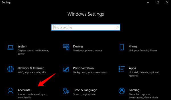 Remove-Pin-and-Password-From-Windows-10-1 كيفية إزالة رقم التعريف الشخصي وكلمة المرور من Windows 10