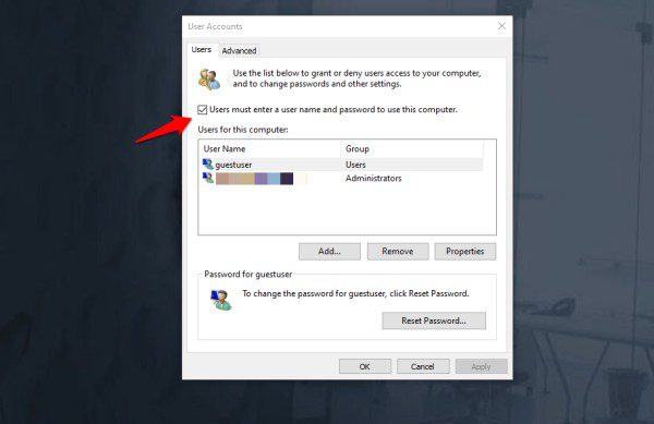 Remove-Pin-and-Password-From-Windows-10-16 كيفية إزالة رقم التعريف الشخصي وكلمة المرور من Windows 10