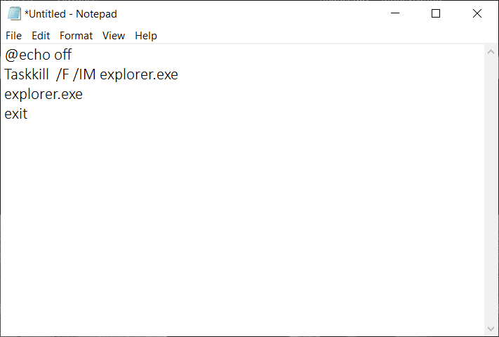 Removing-the-Activate-Windows-10-watermark-using-a-batch-file إزالة العلامة المائية لتفعيل Windows 10 بشكل دائم