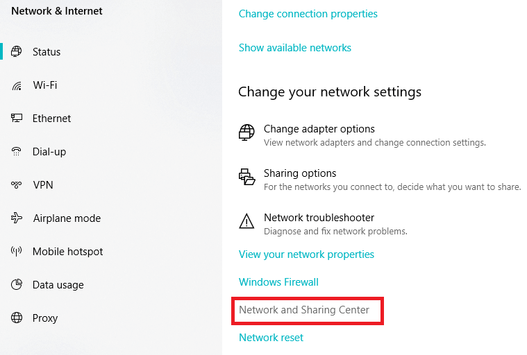 Scroll-down-and-click-on-Network-and-Sharing-Center ما هو محول Microsoft Virtual WiFi المصغر وكيفية تمكينه؟