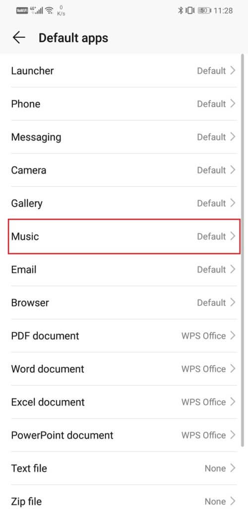 Scroll-down-and-tap-on-the-Music-option-500x1024-1 إصلاح موسيقى Google Play يواصل التعطل