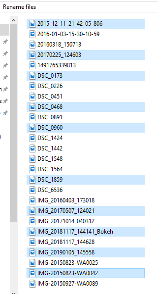 Select-the-other-files-you-want-to-rename-1 كيفية إعادة تسمية ملفات متعددة بشكل مجمّع على Windows 10