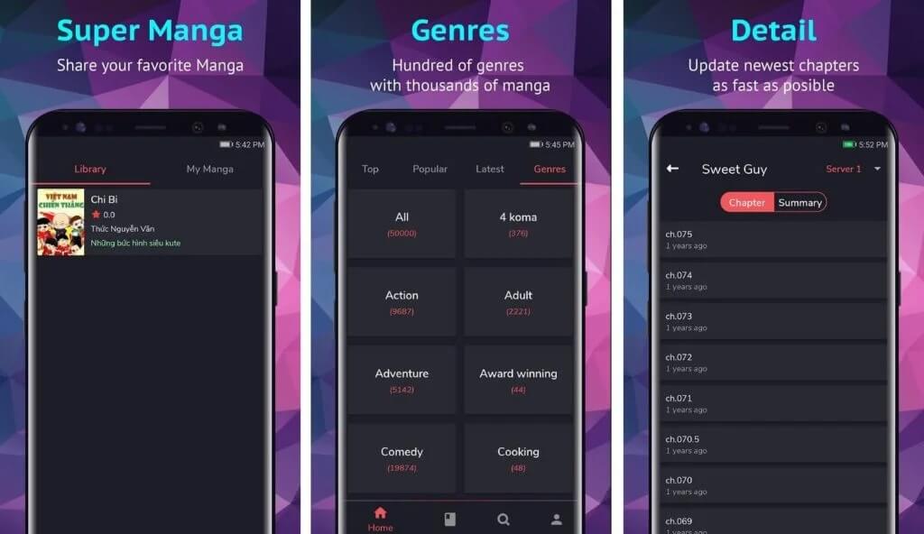 Super-Manga-1024x592-1 14 من أفضل تطبيقات قارئ Manga للـ Android