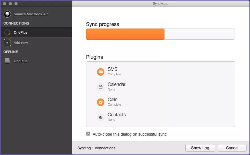SyncMate-Android-File-Transfer-Alternative_4d470f76dc99e18ad75087b1b8410ea9 أفضل 4 بدائل نقل ملفات Android لنظام التشغيل Mac