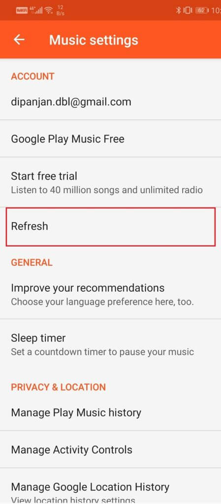 Tap-on-the-Refresh-button-449x1024-1 إصلاح موسيقى Google Play يواصل التعطل