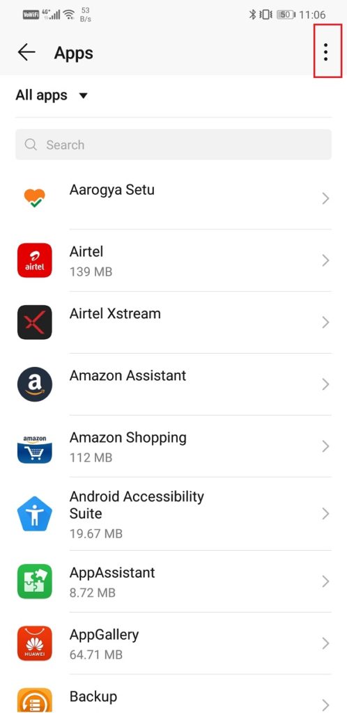 Tap-on-the-menu-option-three-vertical-dots-on-the-top-right-hand-side-of-the-screen-498x1024-1 استعادة أحداث تقويم Google المفقودة على Android