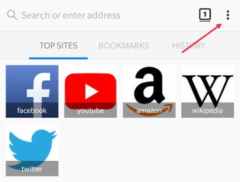 Tap-on-the-three-vertical-dots-located-on-the-top-right-corner كيفية حذف سجل محفوظات المتصفح على Android