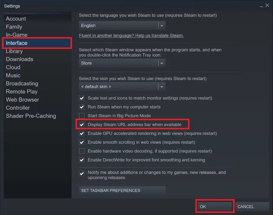 الوصول بسرعة إلى مجلد لقطة شاشة Steam على Windows 10 - %categories