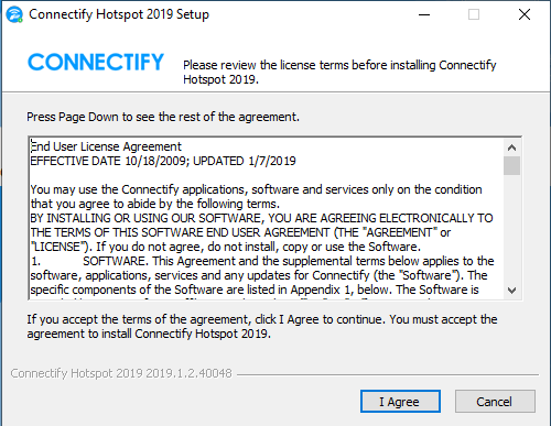 To-continue-click-on-the-I-Agree-option ما هو محول Microsoft Virtual WiFi المصغر وكيفية تمكينه؟