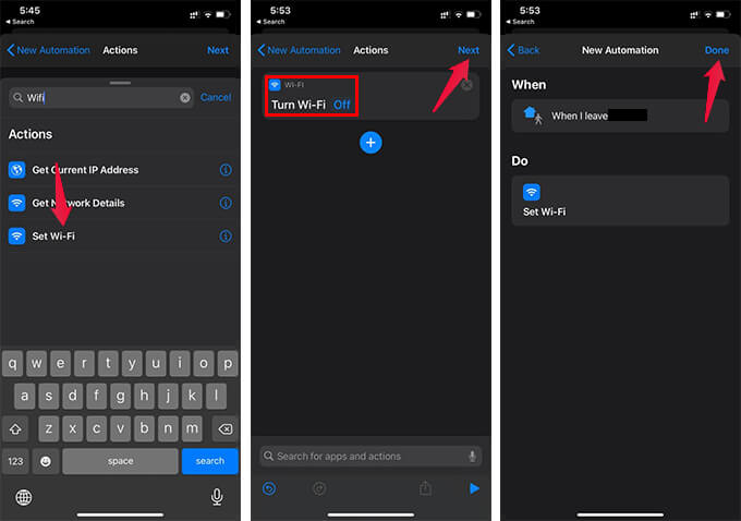 Turn-Off-Wi-Fi-Automatically-When-You-Leave-Home-on-iPhone كيفية تعطيل Wi-Fi تلقائيا على iPhone أثناء القيادة