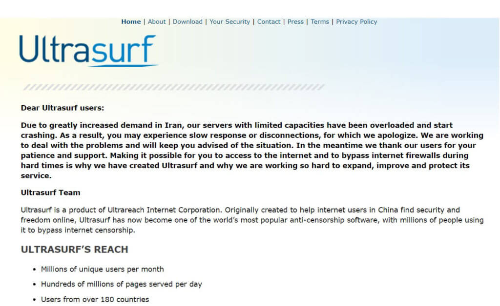 Ultrasurf-1024x628-1 أفضل 9 برامج Proxy مجانية لنظام Windows 10