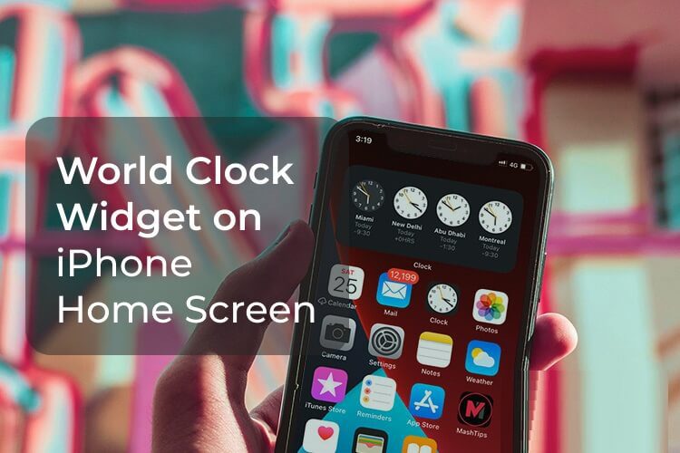 يمكنك الآن إضافة أداة World Clock Widget على شاشة iPhone الرئيسية - %categories