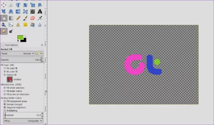 كيفية تغيير لون صورة ونص PNG في برنامج GIMP - %categories
