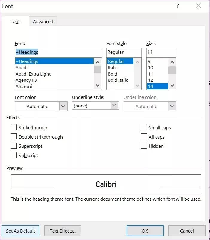 change-font-menu_4d470f76dc99e18ad75087b1b8410ea9 كيفية تحميل وتغيير الخطوط الافتراضية في Microsoft Word