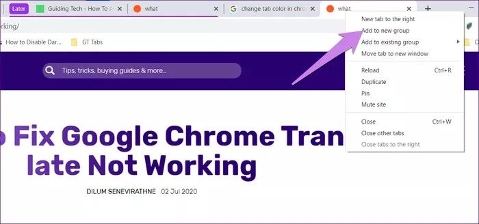 أفضل 3 طرق لتغيير لون علامة التبويب في Chrome - %categories