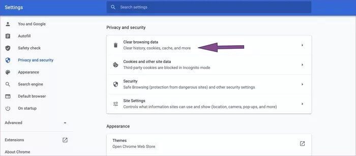 clear-browsing-data_935adec67b324b146ff212ec4c69054f لماذا لا يعمل WhatsApp Web