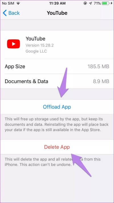 ما الفرق بين Offload و Delete L'applicationفي iOS و iPadOS - %categories