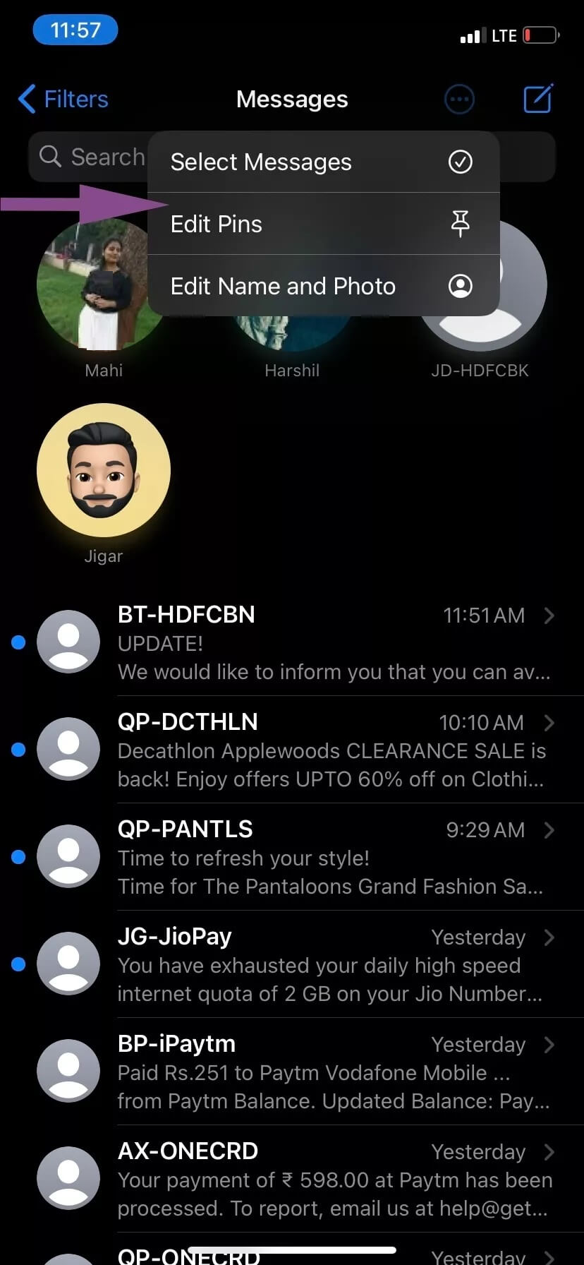 edit-pins_4d470f76dc99e18ad75087b1b8410ea9 كيفية تثبيت المحادثات في iMessage ونصائح أخرى