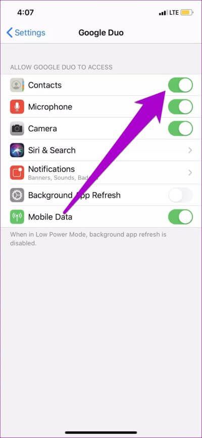 fix-google-duo-not-showing-contacts-android-iphone-16_4d470f76dc99e18ad75087b1b8410ea9 أفضل 4 طرق لإصلاح Google Duo لا يظهر جهات الاتصال على Android و iPhone