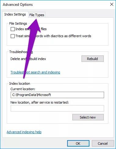 fix-windows-10-file-explorer-search-not-working-05_4d470f76dc99e18ad75087b1b8410ea9 أفضل 5 إصلاحات لعدم عمل Windows 10 File Explorer Search