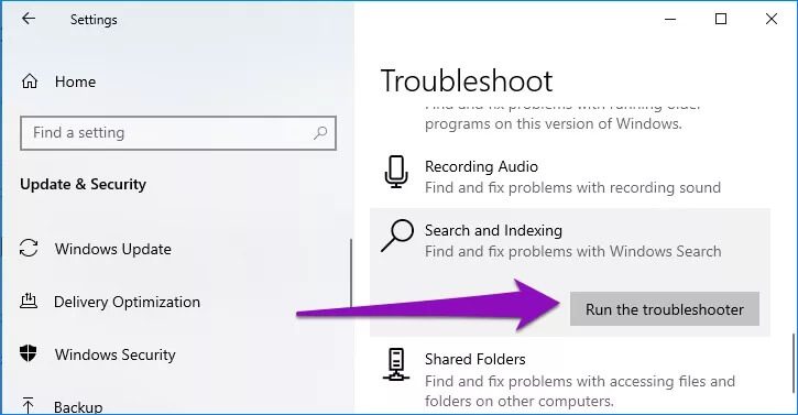 fix-windows-10-file-explorer-search-not-working-13_4d470f76dc99e18ad75087b1b8410ea9 أفضل 5 إصلاحات لعدم عمل Windows 10 File Explorer Search