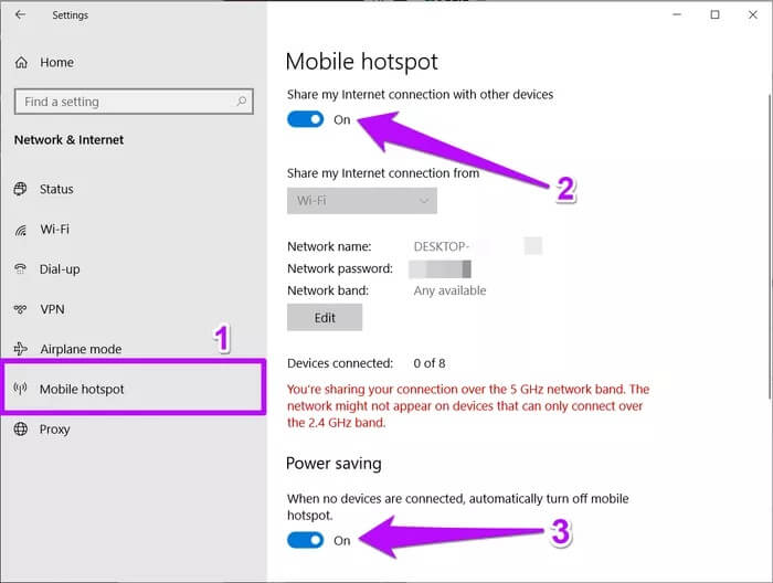 أفضل 3 طرق لإصلاح استمرار نقطة اتصال Windows 10 Mobile في التوقف - %categories