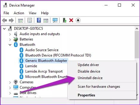 دليل مفصل لإصلاح عدم تلقي Windows 10 للملفات عبر Bluetooth - %categories