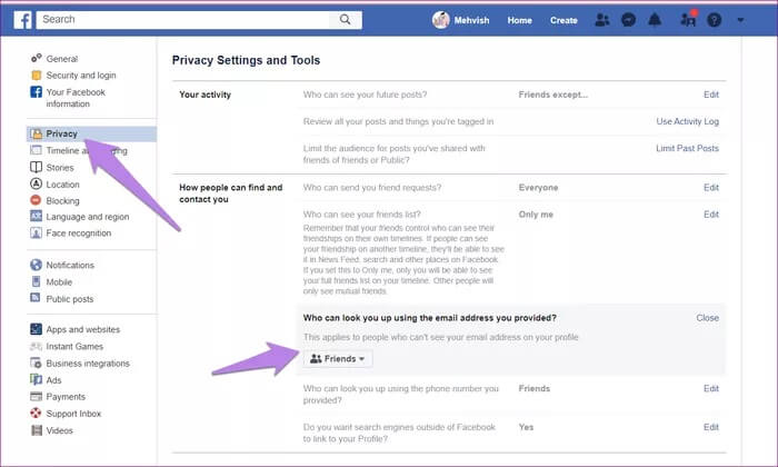 how-to-find-email-id-on-facebook-21_935adec67b324b146ff212ec4c69054f أين يمكنني العثور على عنوان بريدي الإلكتروني على Facebook على الهاتف المحمول والكمبيوتر الشخصي