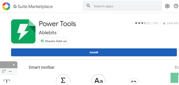 install-google-sheets-addon أفضل 8 إضافات لجداول بيانات Google لتحسين الإنتاجية.