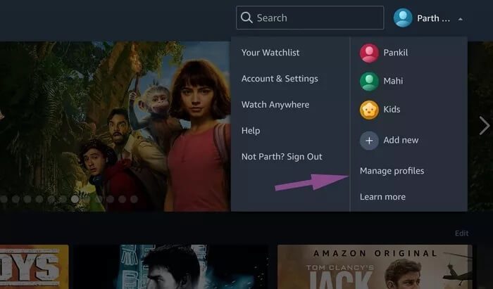 كيفية استخدام ملفات شخصية في Amazon Prime Video - %categories