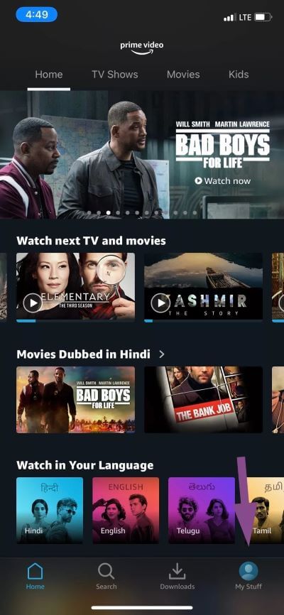 my-stuff_4d470f76dc99e18ad75087b1b8410ea9 كيفية استخدام ملفات شخصية في Amazon Prime Video