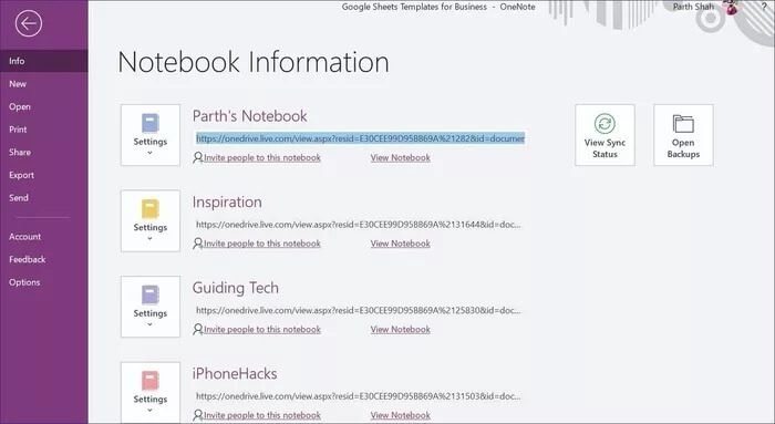 onenote-notebook_935adec67b324b146ff212ec4c69054f أهم 7 طرق لإصلاح خطأ عدم العمل OneNote في وضع عدم الاتصال