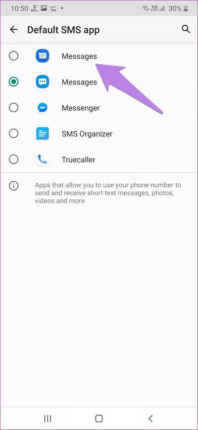 كيفية نقل رسائل Sam­sung إلى رسائل Google - %categories