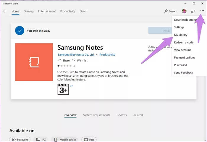 كيفية عرض Sam­sung Notes على Windows - %categories