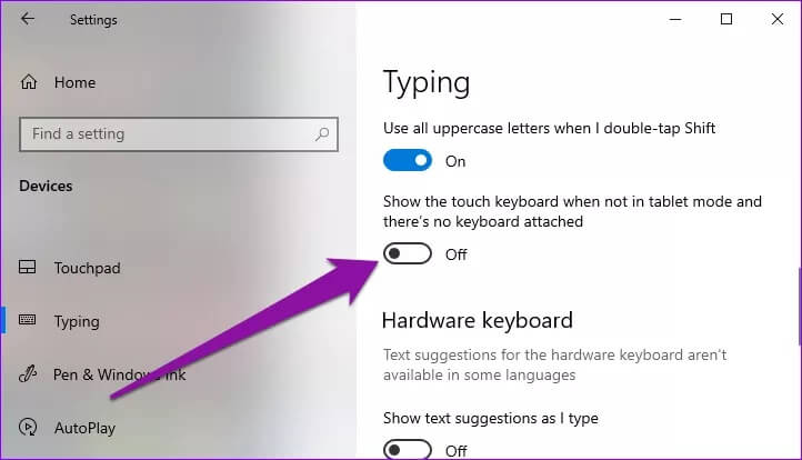 windows-10-on-screen-keyboard-not-working-02_4d470f76dc99e18ad75087b1b8410ea9 أفضل 6 إصلاحات لعدم عمل لوحة المفاتيح على الشاشة في نظام Windows 10