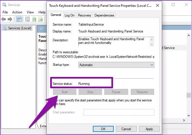 windows-10-on-screen-keyboard-not-working-07_4d470f76dc99e18ad75087b1b8410ea9 أفضل 6 إصلاحات لعدم عمل لوحة المفاتيح على الشاشة في نظام Windows 10
