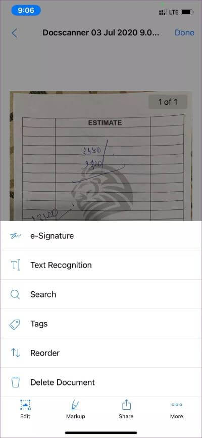 zoho-scan-esign_4d470f76dc99e18ad75087b1b8410ea9 أفضل 5 بدائل CamScanner للـ iPhone