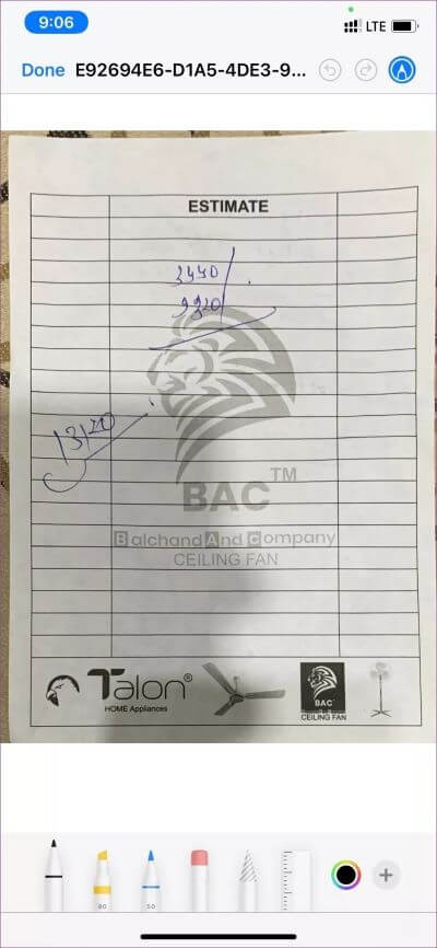 zoho-scan-markup_4d470f76dc99e18ad75087b1b8410ea9 أفضل 5 بدائل CamScanner للـ iPhone