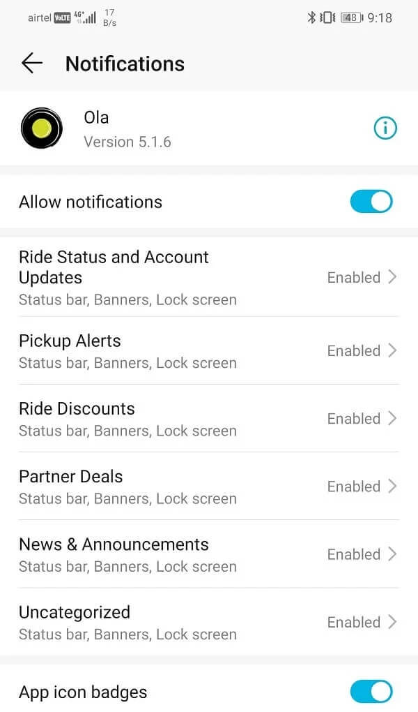 Allow-certain-kinds-of-notifications-only-for-an-app-can-also-be-set كيفية الوصول إلى قائمة إعدادات Android