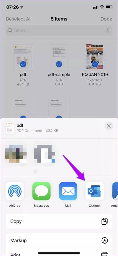 Attach-Icloud-Files-Outlook-for-Ios-11_4d470f76dc99e18ad75087b1b8410ea9 كيفية إرفاق ملفات iCloud Drive في Outlook لنظام التشغيل iOS