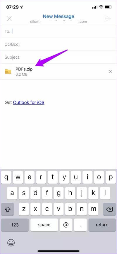كيفية إرفاق ملفات iCloud Drive في Outlook لنظام التشغيل iOS - %categories