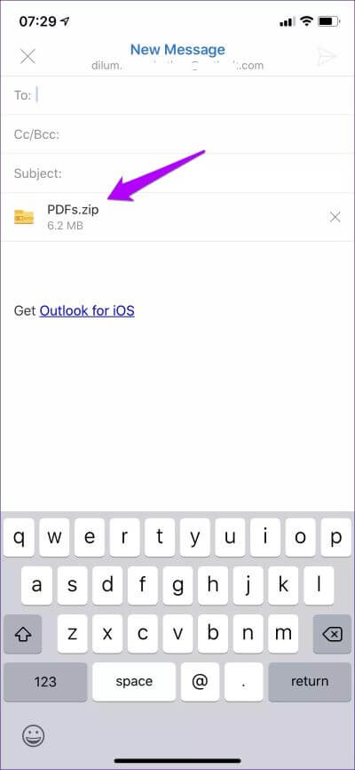 Attach-Icloud-Files-Outlook-for-Ios-16_4d470f76dc99e18ad75087b1b8410ea9 كيفية إرفاق ملفات iCloud Drive في Outlook لنظام التشغيل iOS