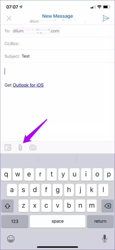 كيفية إرفاق ملفات iCloud Drive في Outlook لنظام التشغيل iOS - %categories